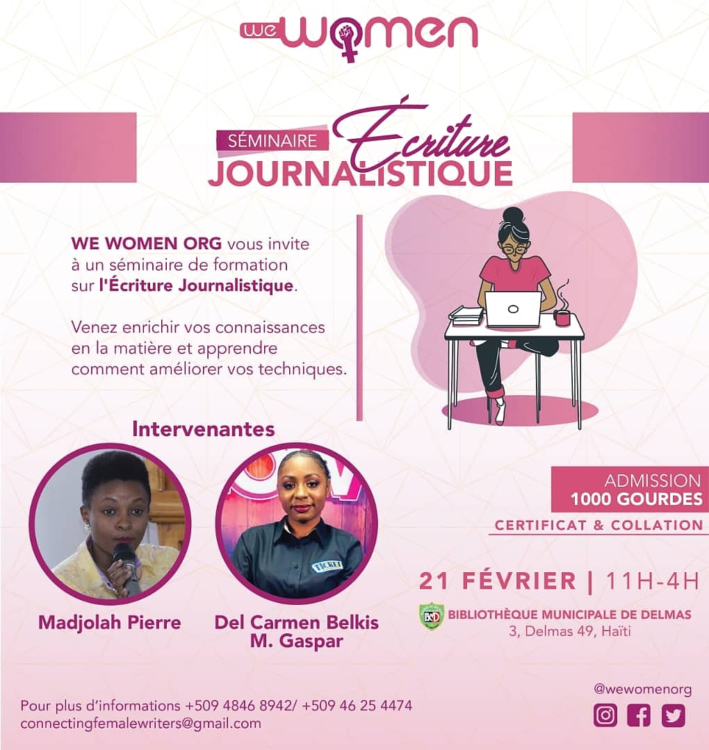 Séminaire de formation sur l'écriture journalistique