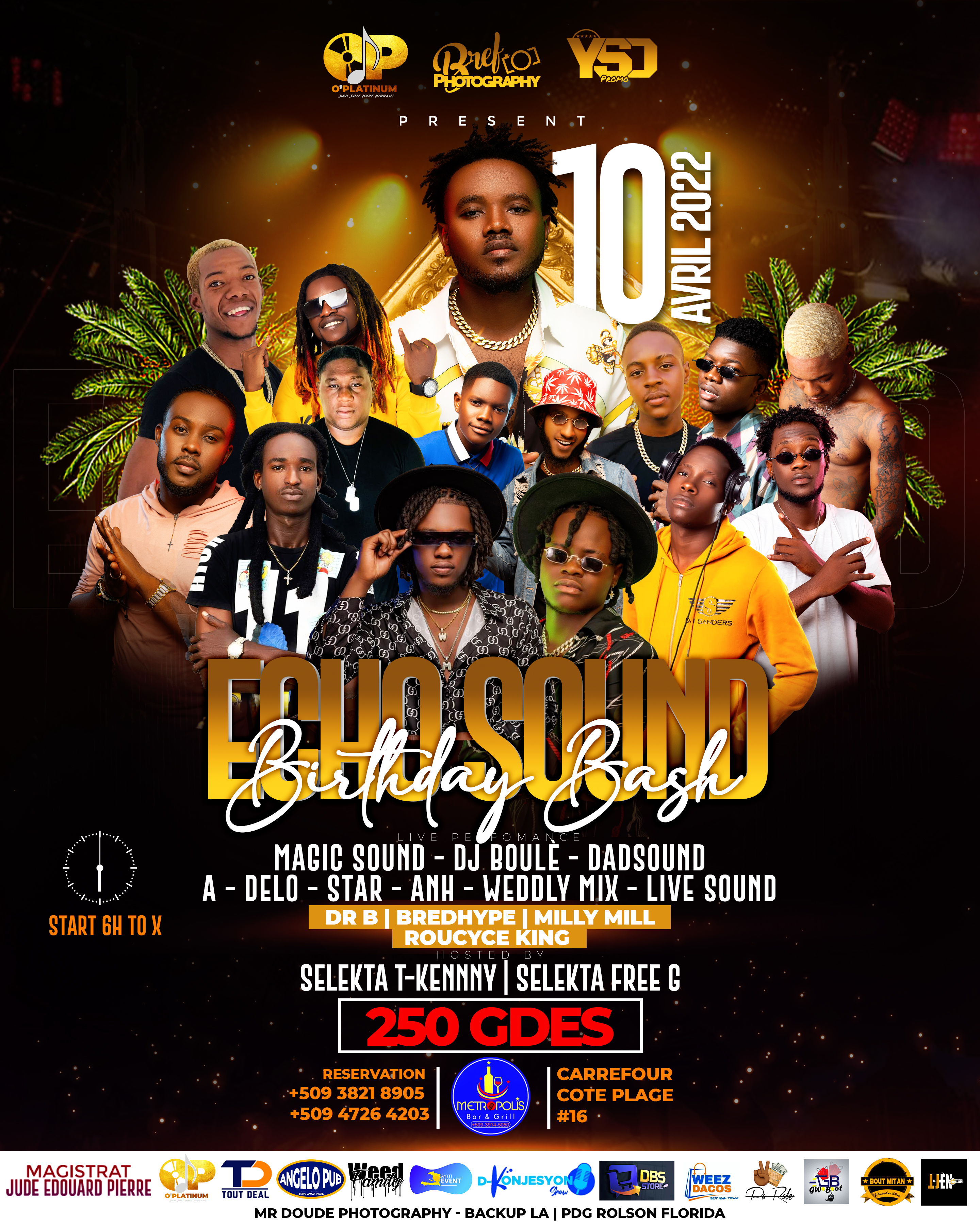 Echo Sound Birthday Bash